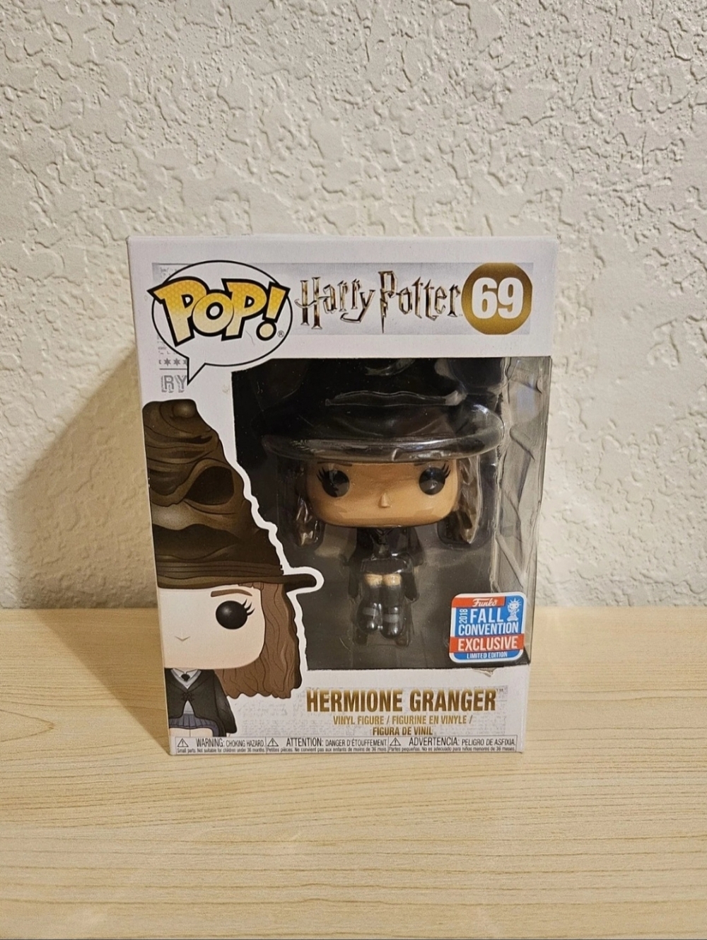 Funko Harry Potter Hermione Granger #69 2018 Fall Convention Exclusive